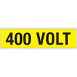Warnschilder für die Spannungskennzeichnung - 400 VOLT