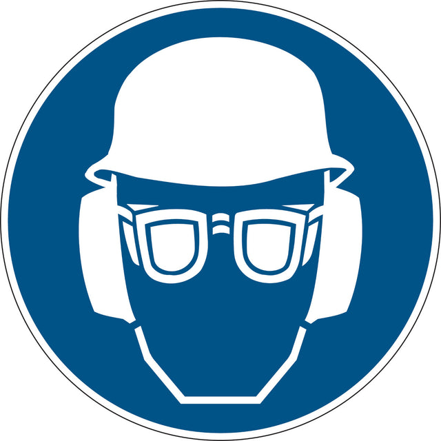 Gebotsschilder - Vollschutz benutzen