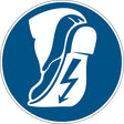 Gebotsschilder - Leitfähiges Schuhwerk tragen