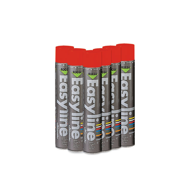 Easyline-Farbsprühdosen - Permanent - Rot