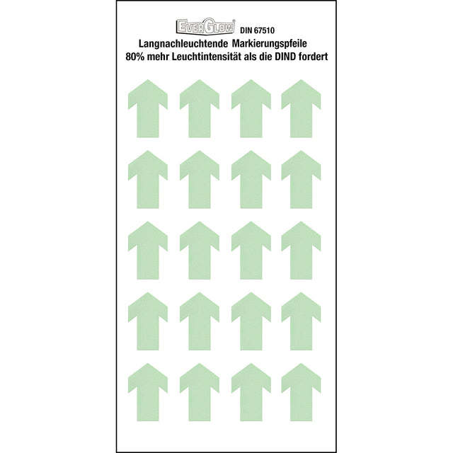 Langnachleuchtende Markierungspfeile - breit