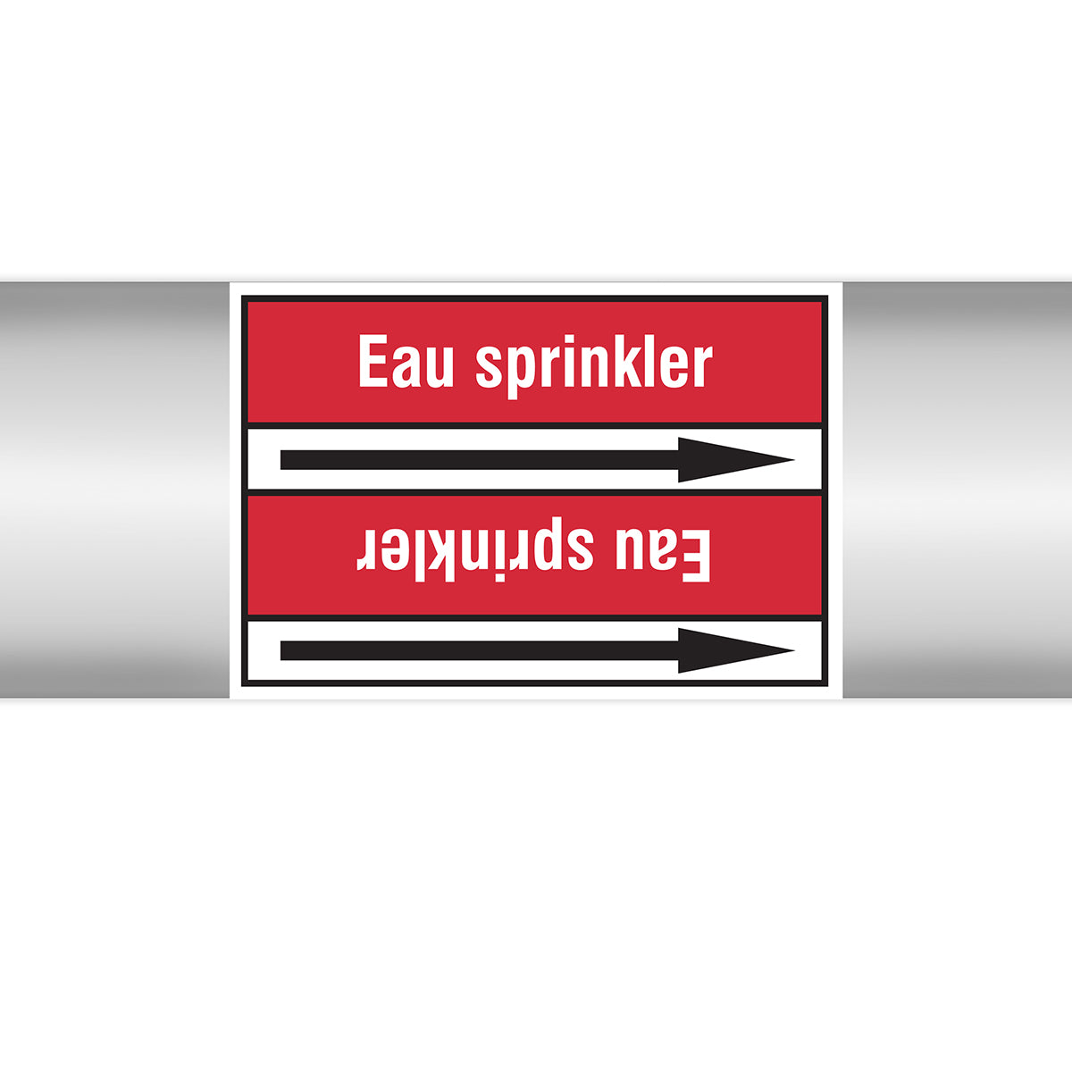Marqueurs en rouleau continu, sans pictogramme - Eau sprinkler (product francophone)