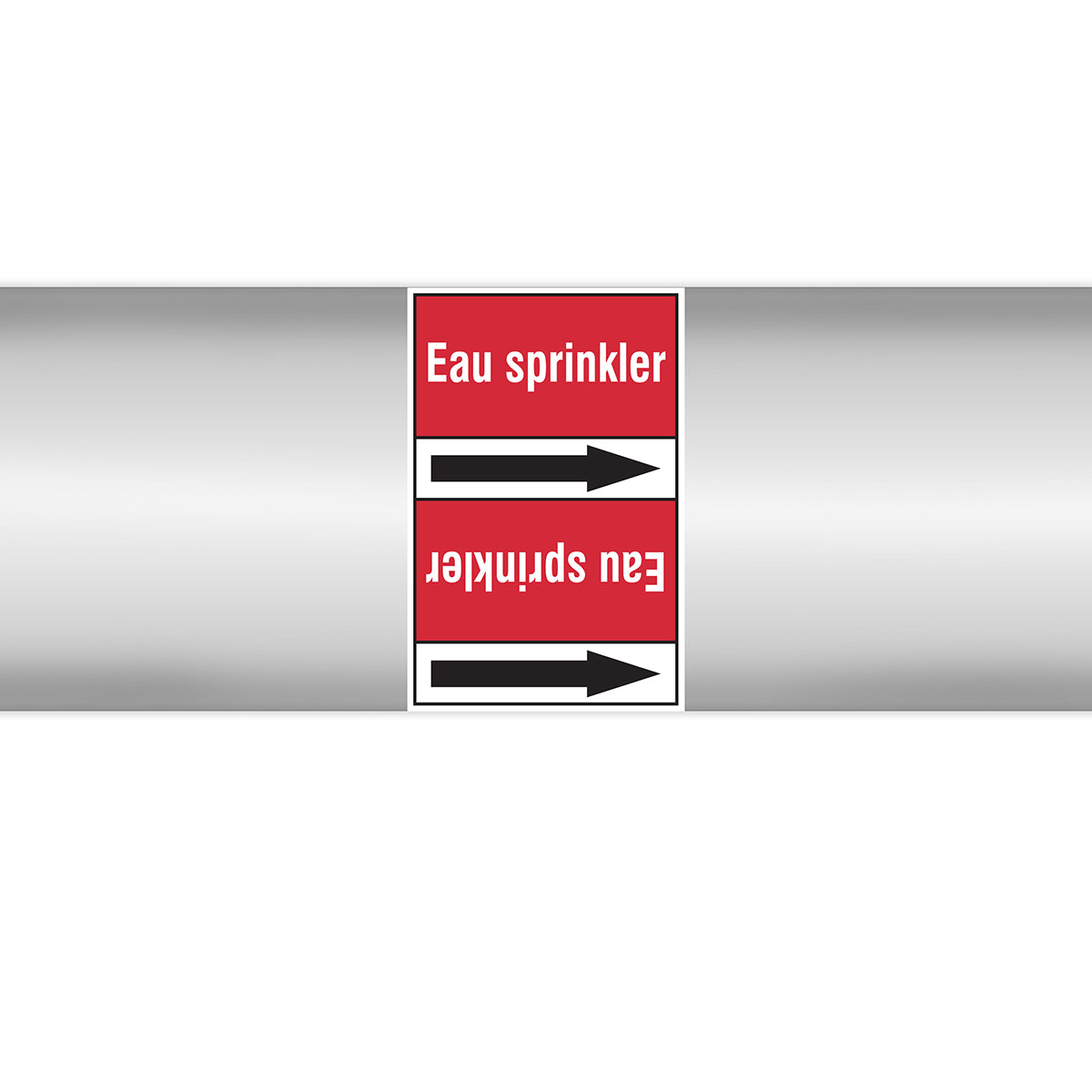 Marqueurs en rouleau continu, sans pictogramme - Eau sprinkler (product francophone)