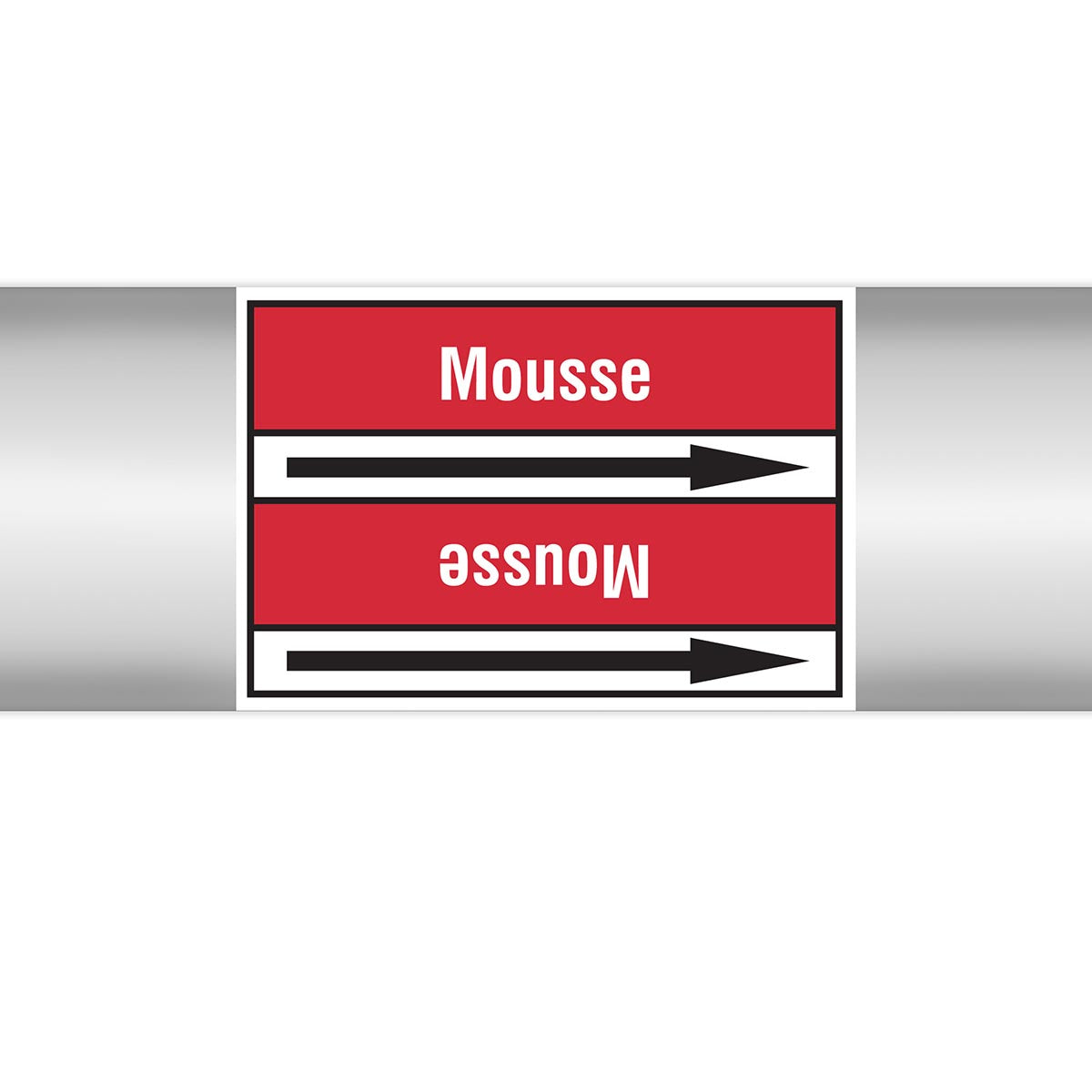 Marqueurs en rouleau continu, sans pictogramme - Mousse (product francophone)