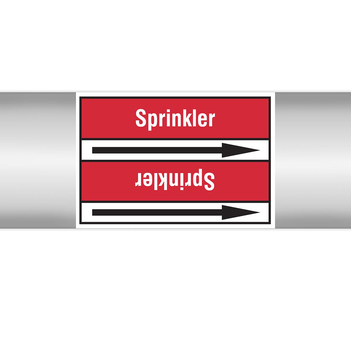 Marqueurs en rouleau continu, sans pictogramme - Sprinkler (product francophone)