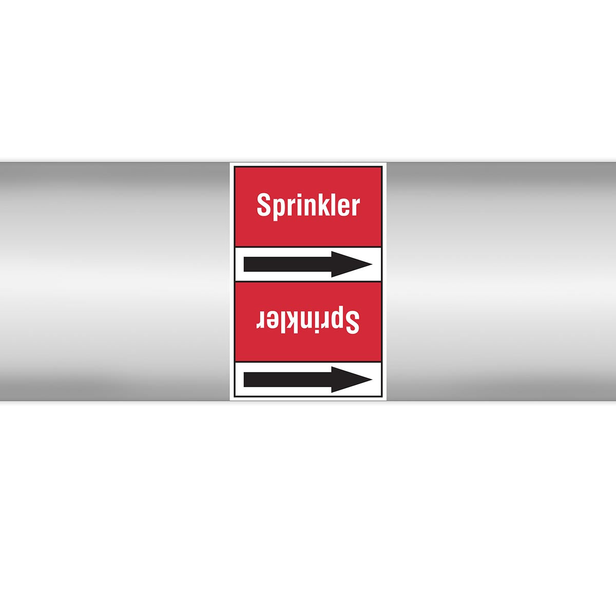 Marqueurs en rouleau continu, sans pictogramme - Sprinkler (product francophone)