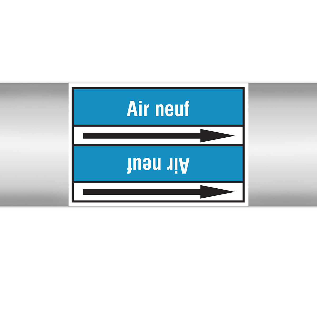 Marqueurs en rouleau continu, sans pictogramme - Air neuf (product francophone)
