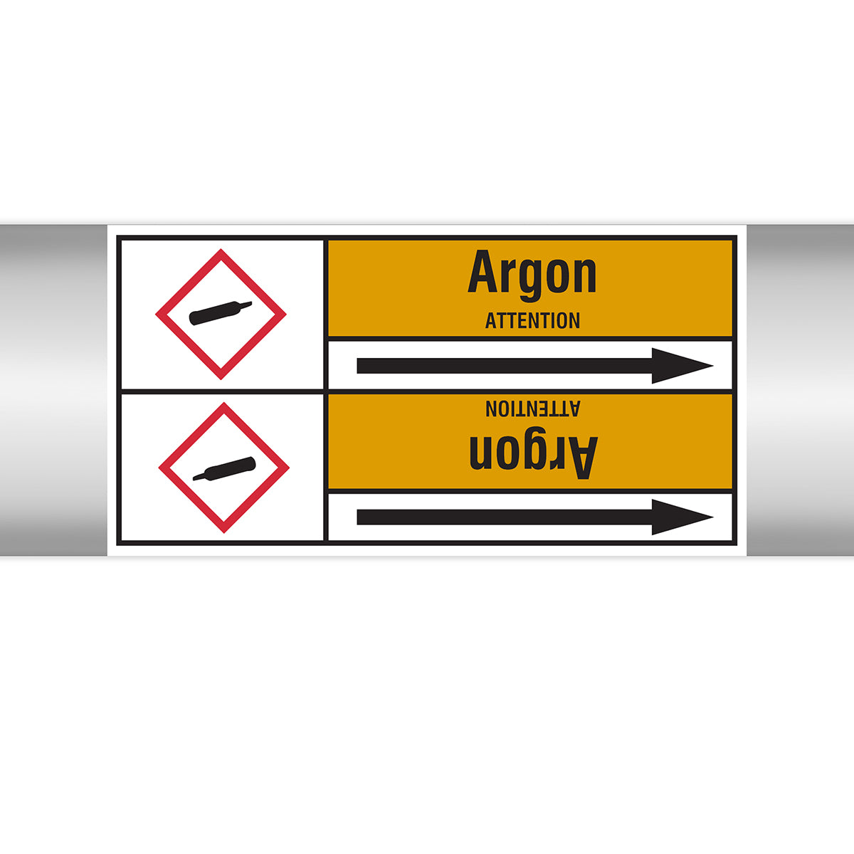 Marqueurs en rouleau continu, with pictogrammes - Argon (product francophone)