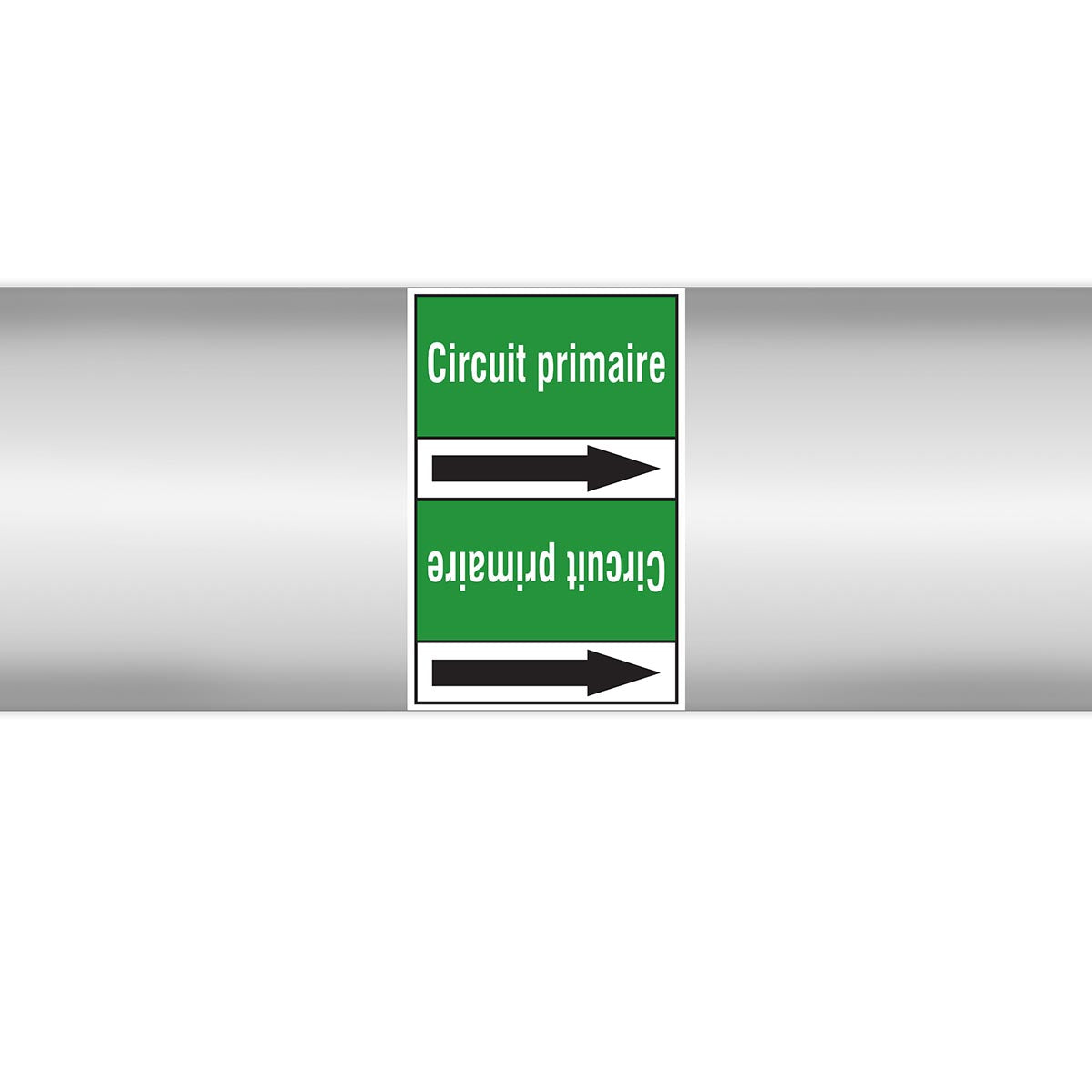 Marqueurs en rouleau continu, sans pictogramme - Circuit primaire (product francophone)