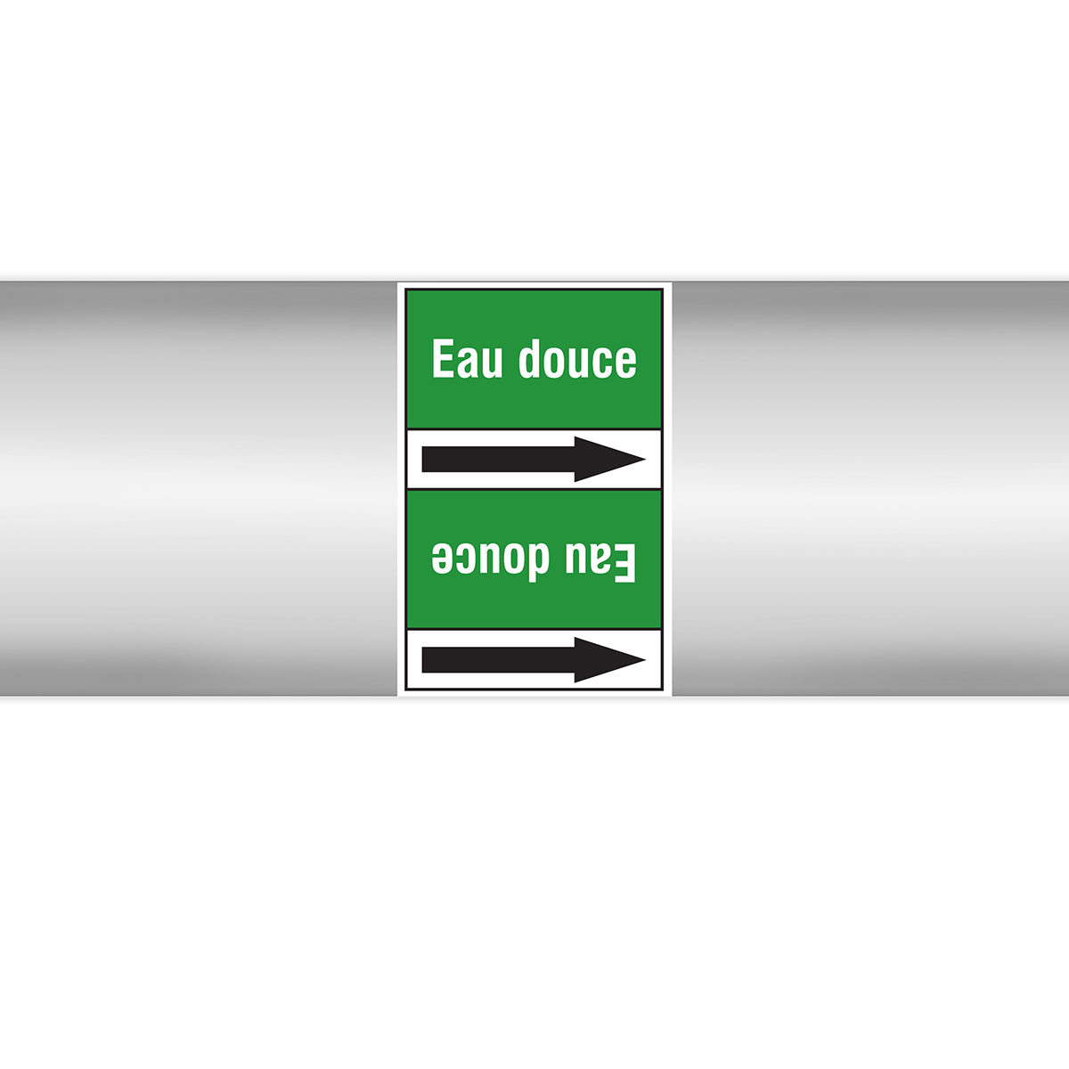 Marqueurs en rouleau continu, sans pictogramme - Eau douce (produit francophone)