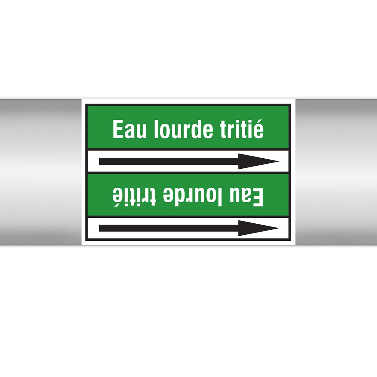 Marqueurs en rouleau continu, sans pictogramme - Eau lourde tritié (produit francophone)