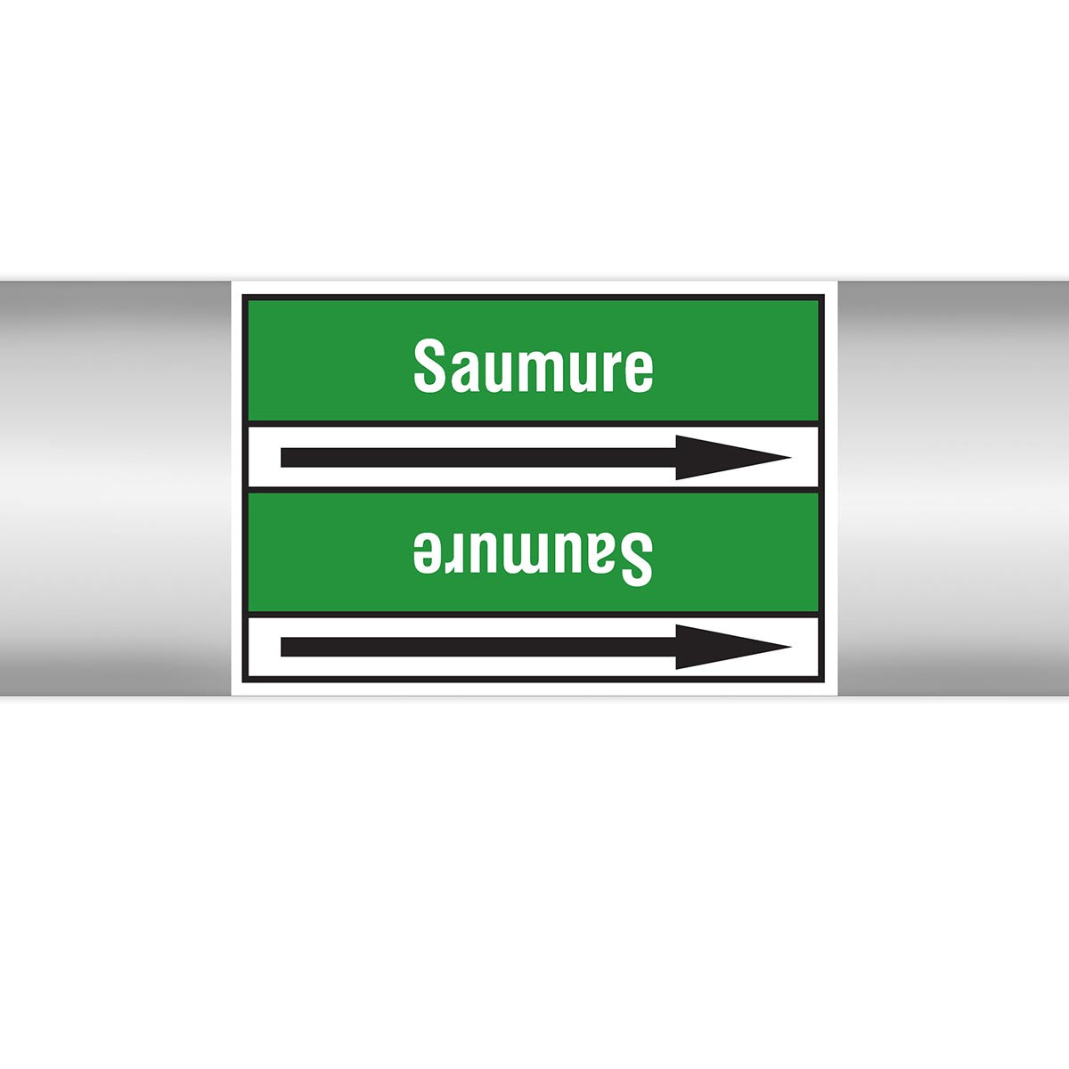 Marqueurs en rouleau continu, sans pictogramme - Saumure (product francophone)