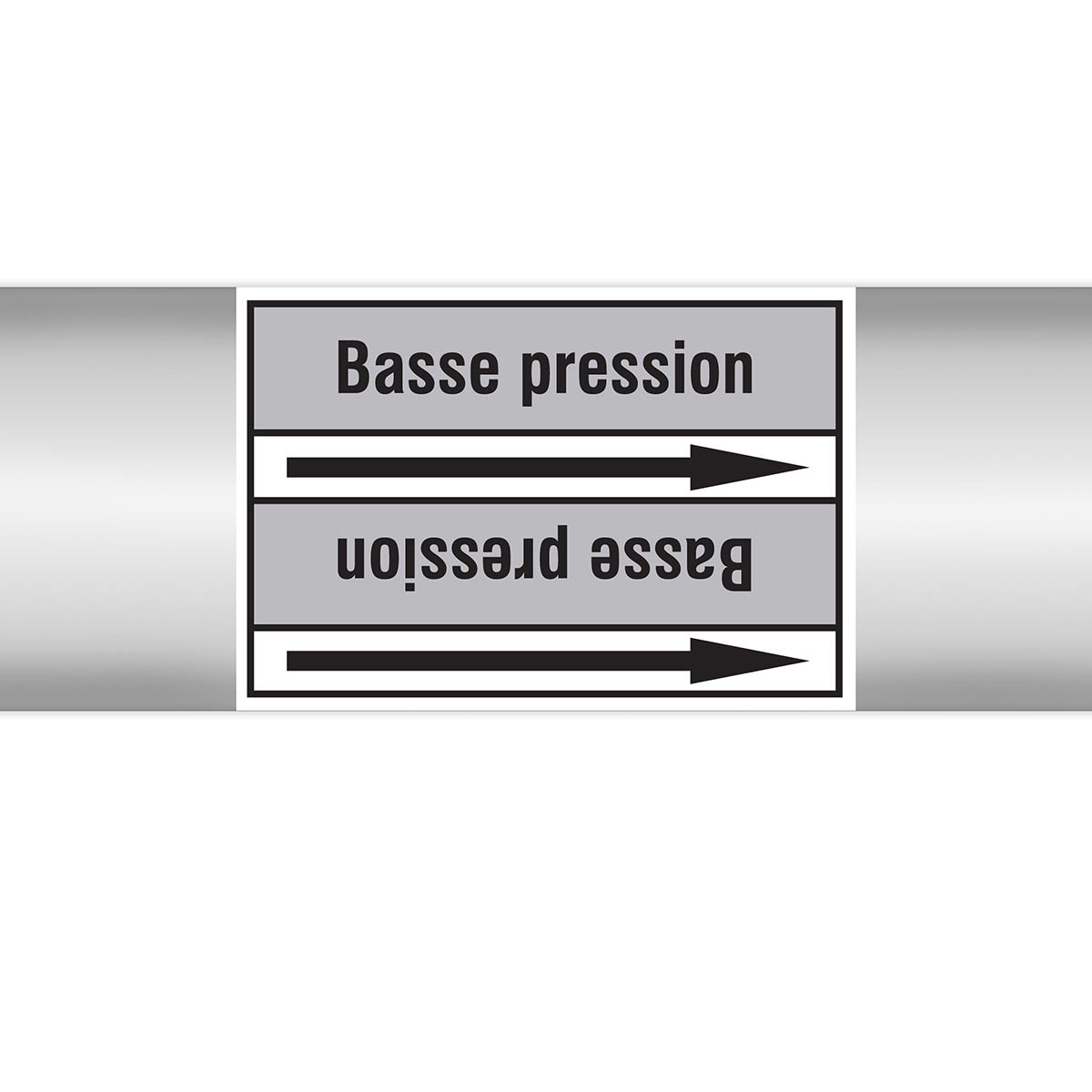 Marqueurs en rouleau continu, sans pictogramme - Basse pression (produit francophone)