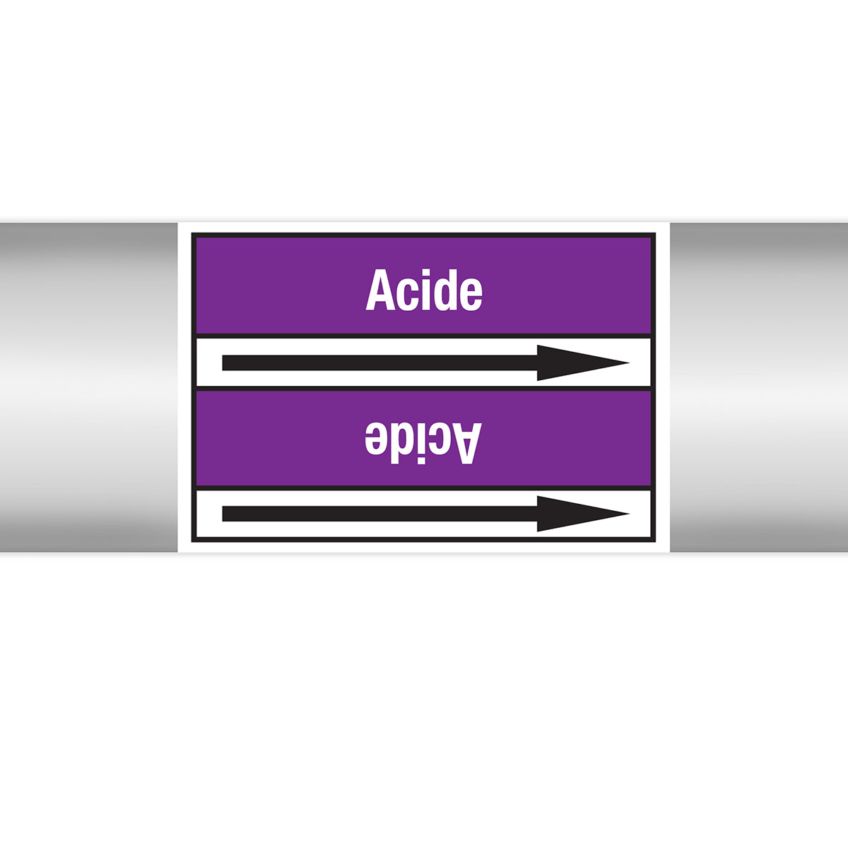 Marqueurs en rouleau continu, sans pictogramme (produit francophone)