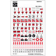 Safety Signs Minipiktogramme: Kombi-Karten - Mini 5: Brandschutzschilder
