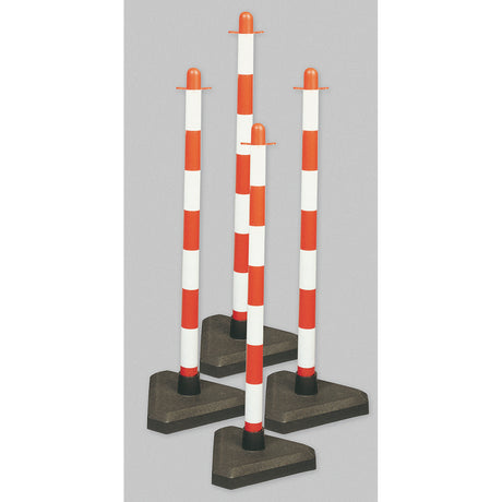 Sperrpfosten & Betonfuß (3,5 kg)