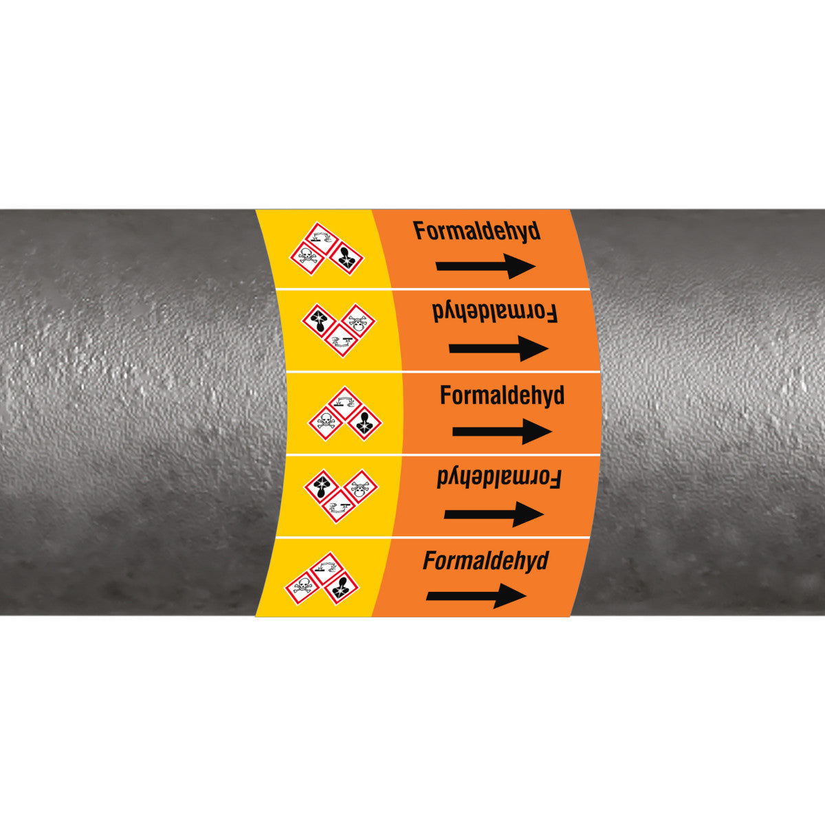 ISO 20560 Pipe markers - Acids