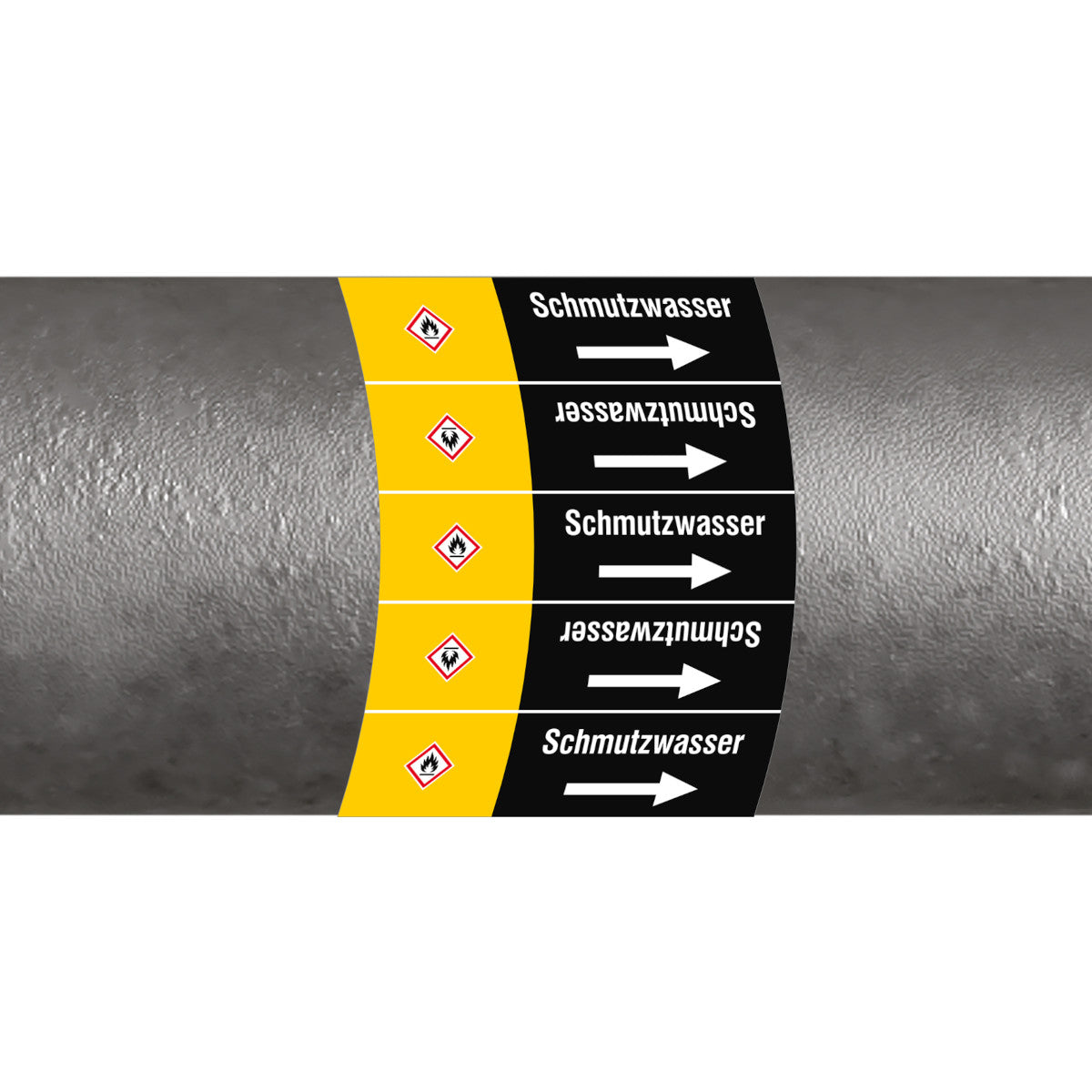 ISO 20560 Pipe markers - Other liquids