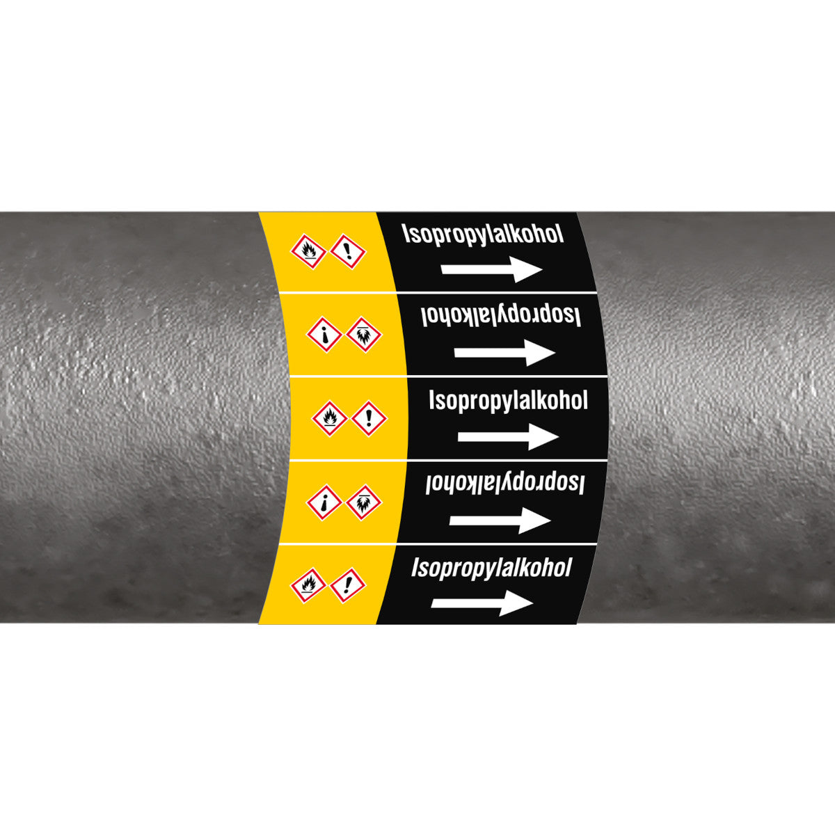 ISO 20560 Pipe markers - Other liquids