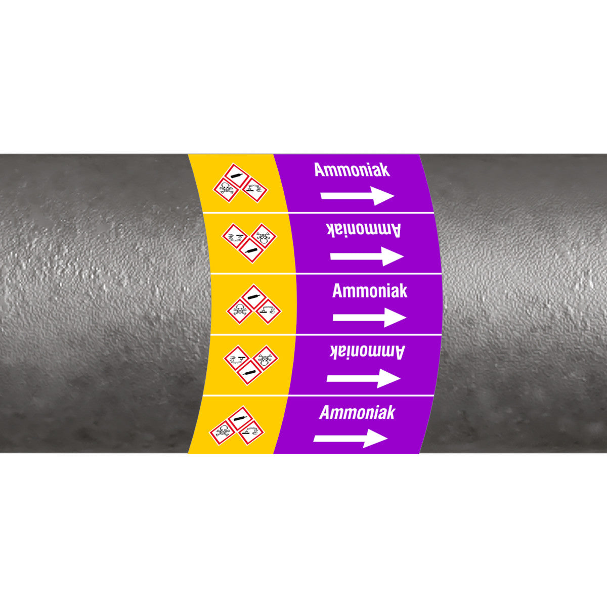 ISO 20560 Pipe markers - alkalis