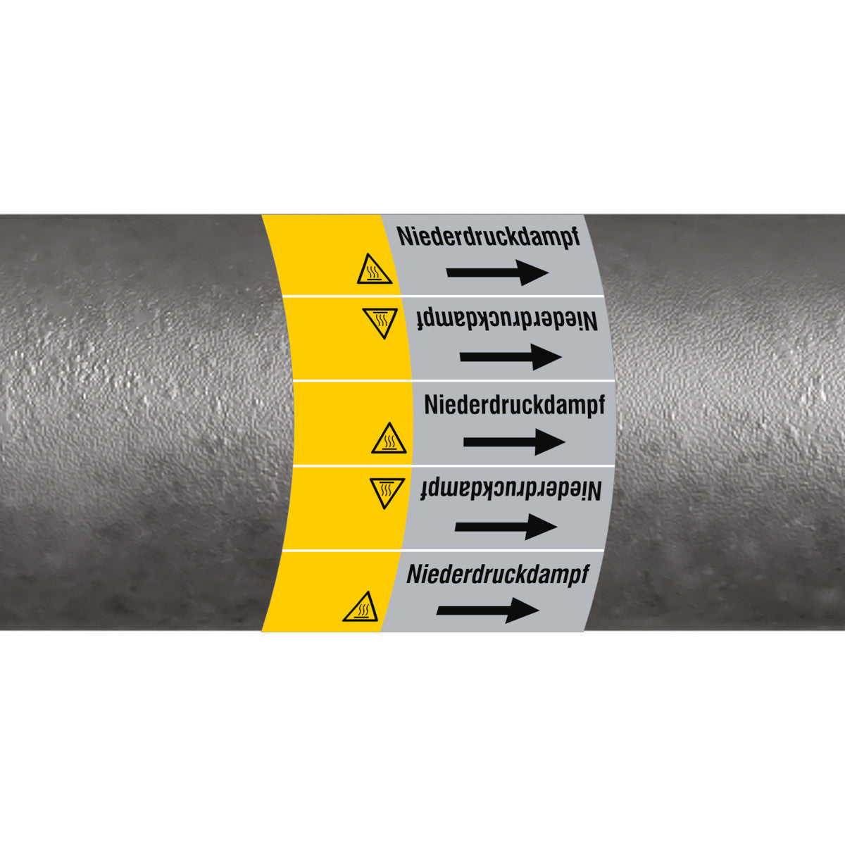 ISO 20560 Pipe Markers - Gas