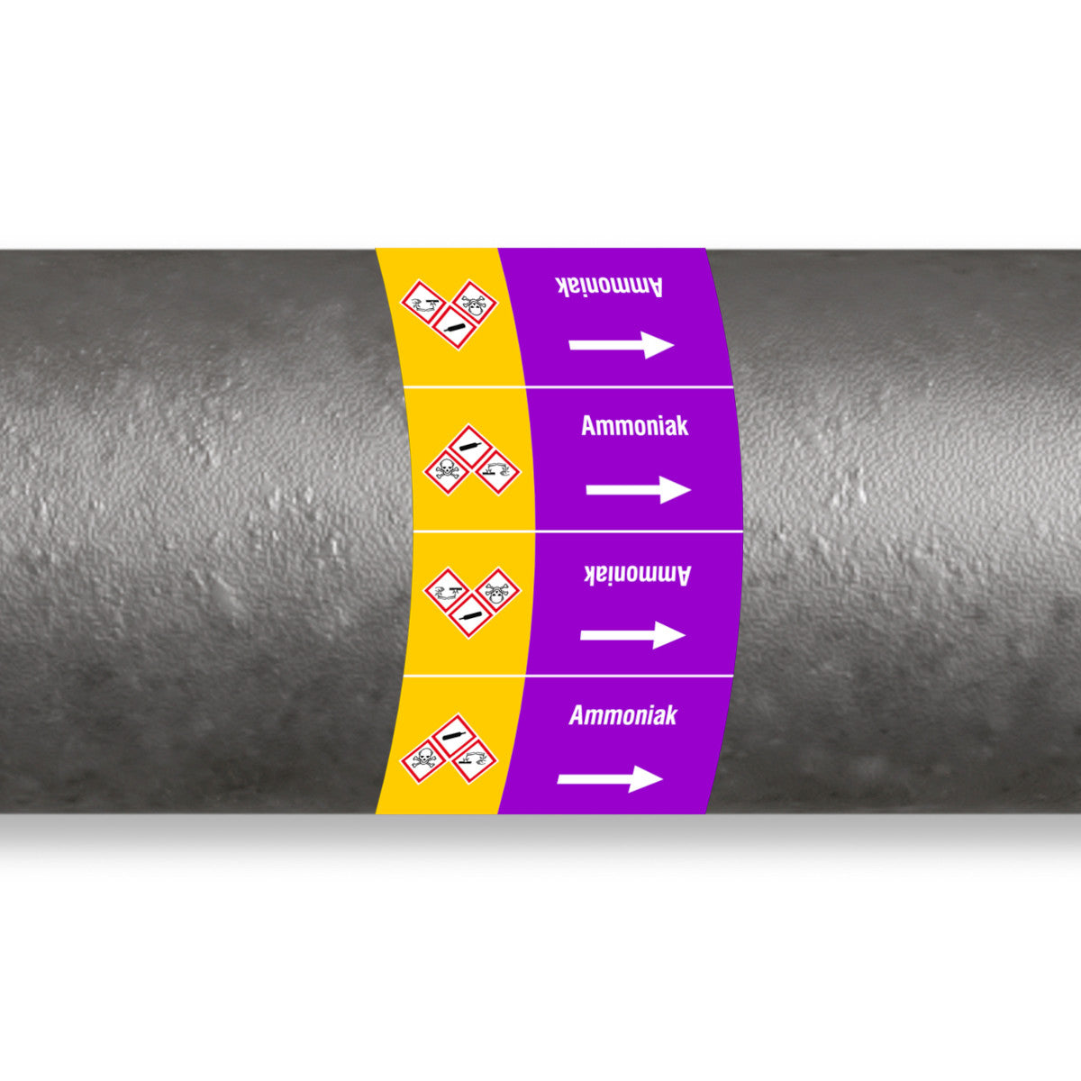 ISO 20560 Pipe markers - alkalis