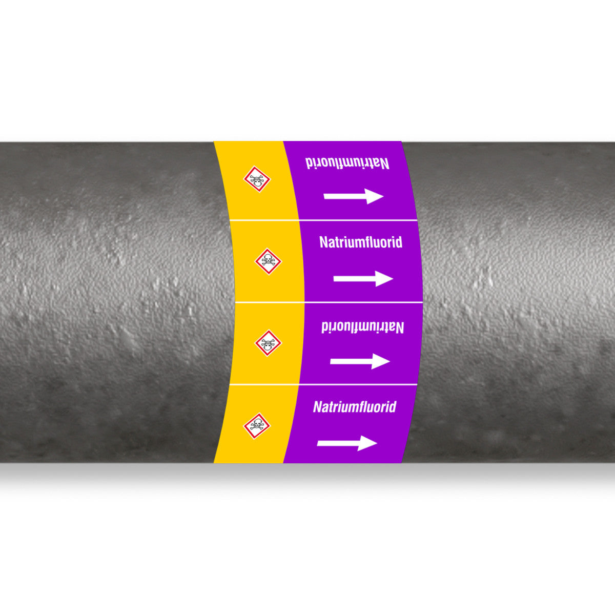 ISO 20560 Pipe markers - alkalis