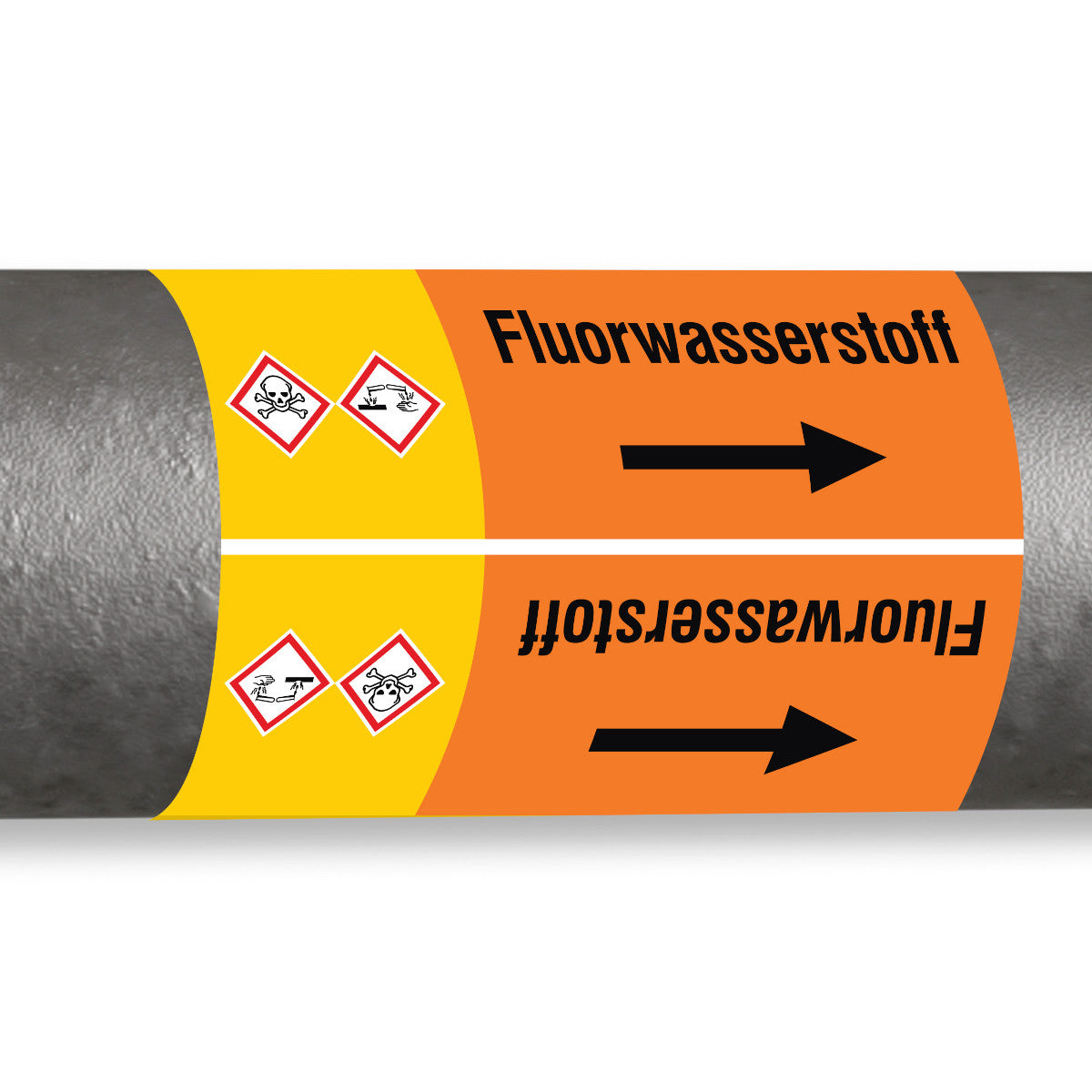 ISO 20560 Marqueurs de tuyauterie - Acides