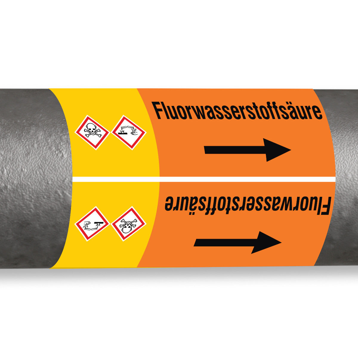 ISO 20560 Pipe markers - Acids