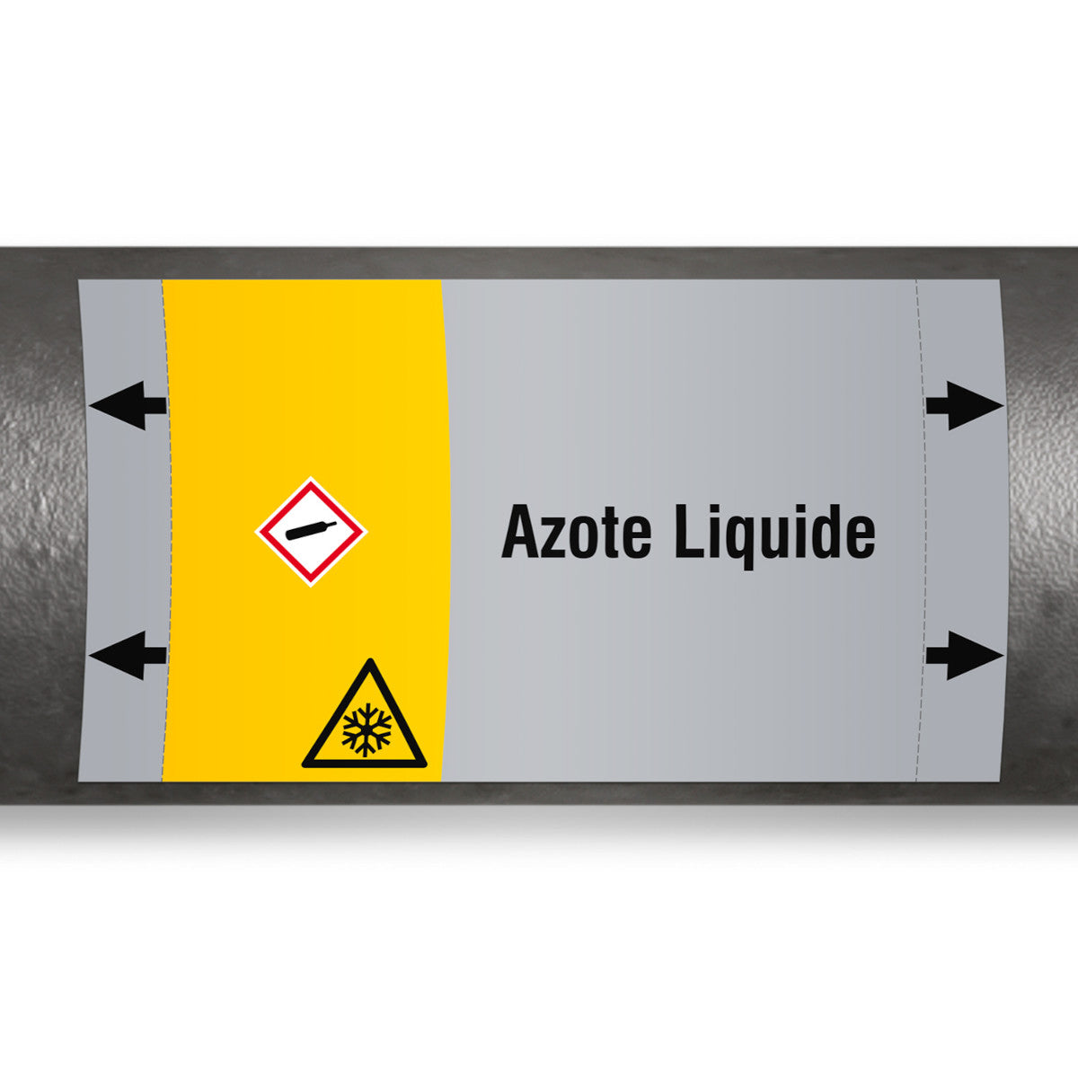 ISO 20560 Pipe Markers - Gas