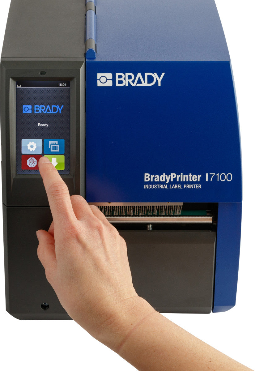 BradyPrinter i7100 300 dpi - EU with peel-off function and Brady Workstation Suite