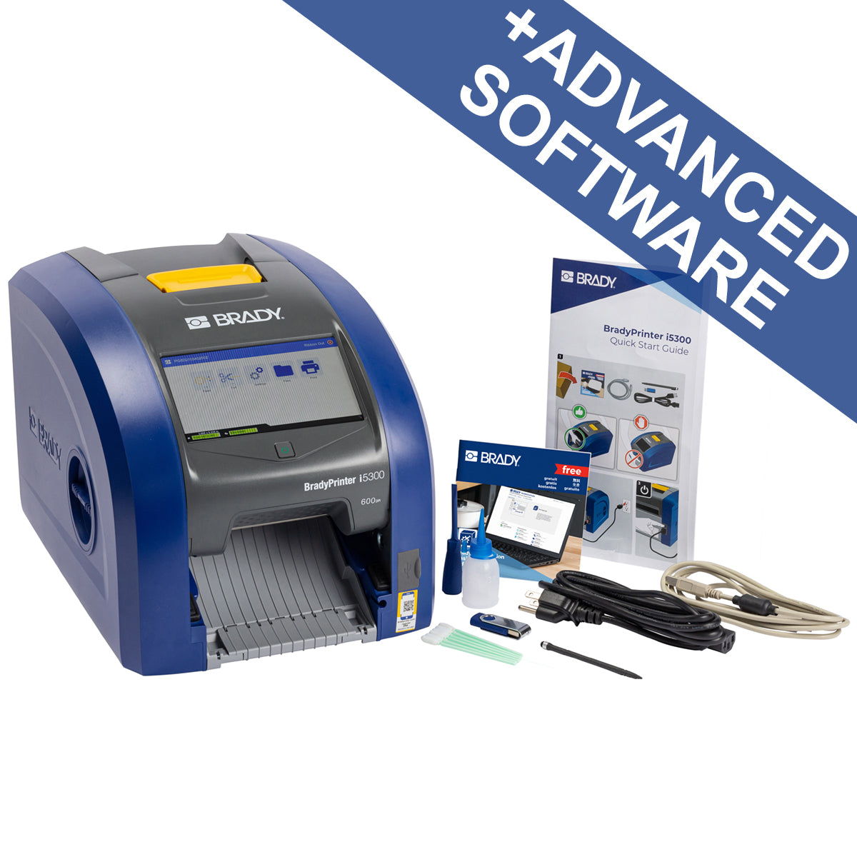 BradyPrinter i5300 Industrial Label Printer - EU + Brady Workstation Suite