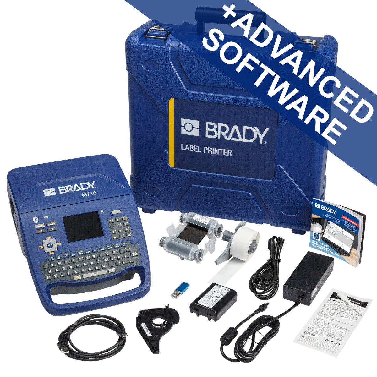 Suite de postes de travail M710 QWERTY EU WiFi, BT + Brady