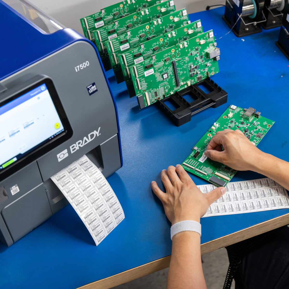i7500 Industrial Label Printer 300 dpi - EU + Brady Workstation Suite