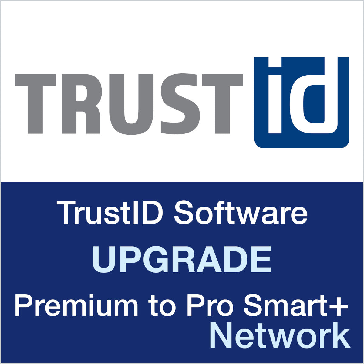 TrustID-Software-Upgrade Premium auf Pro Smart Plus Network