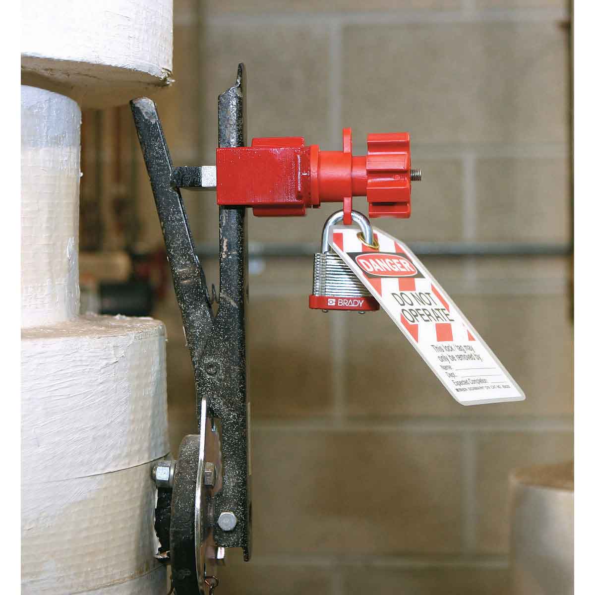 Kleiner Universal-Ventilabsperrungs-Klemmblock