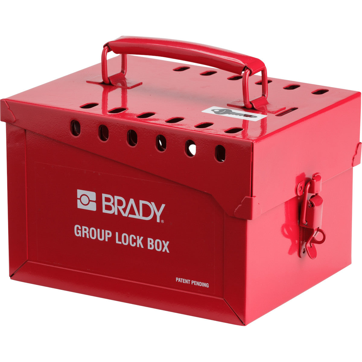 Grosse Gruppenverschlusskasten, Rot