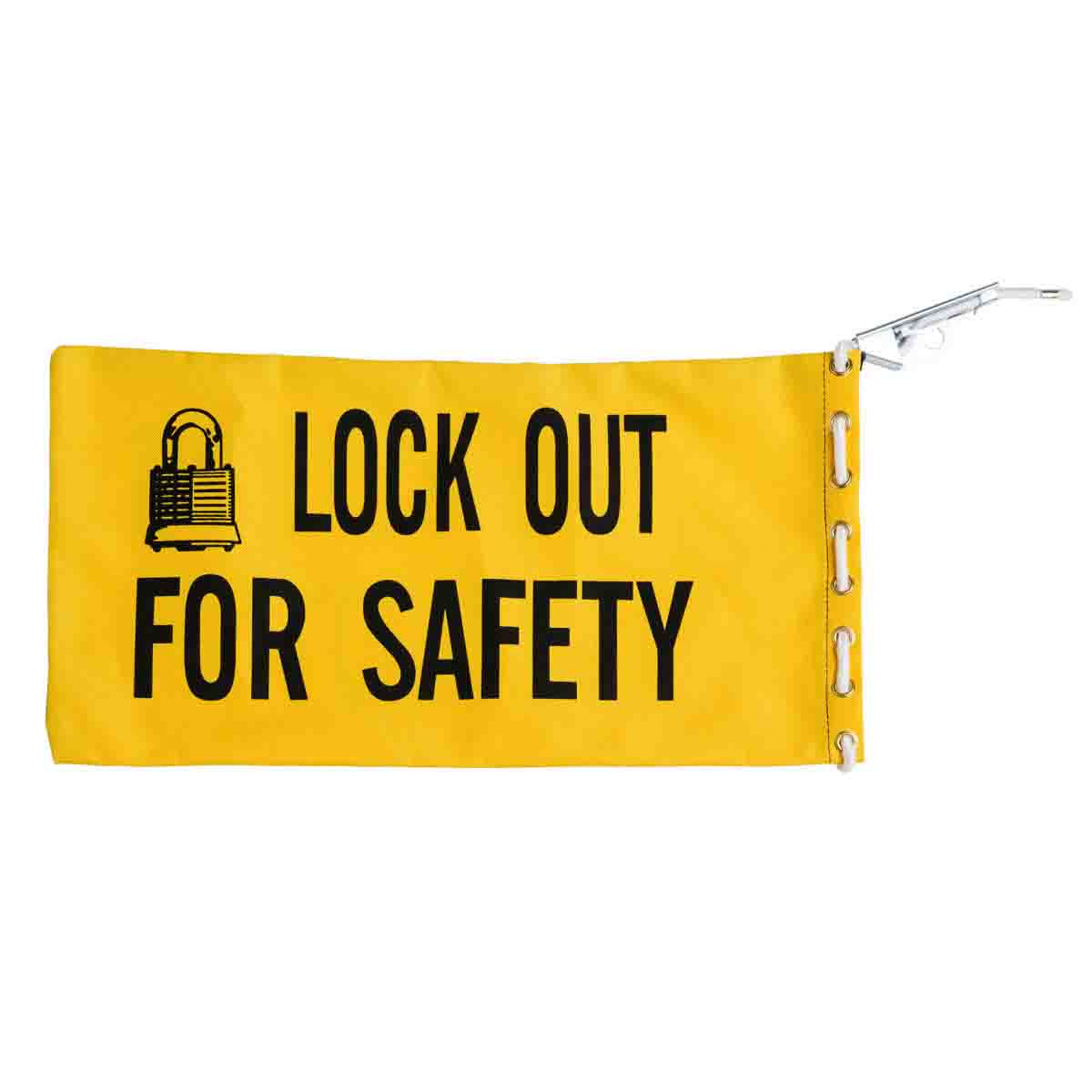 Lockout-Tasche aus robustem Canvas, mit Kordel