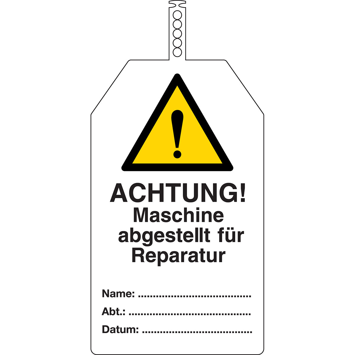 Sicherheitsanhänger