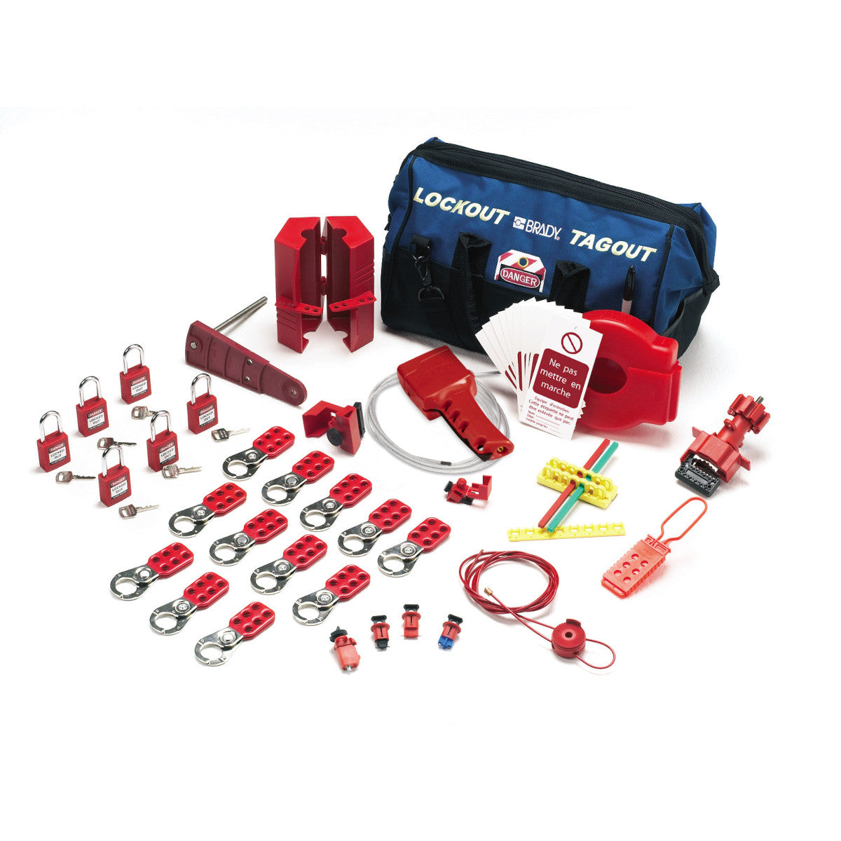 Kit de verrouillage pour vannes et systèmes électriques