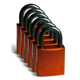 Schlösser aus Aluminium mit einem Bügel von 25 mm - Keyed Different