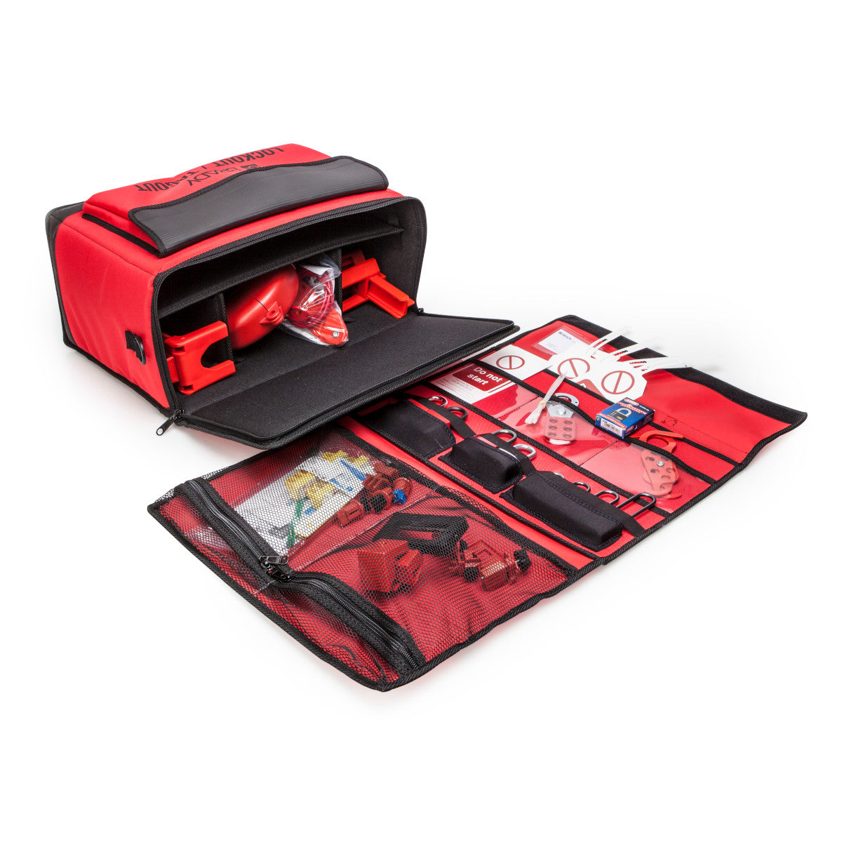 LOTO distribution bag - bag with complete contents