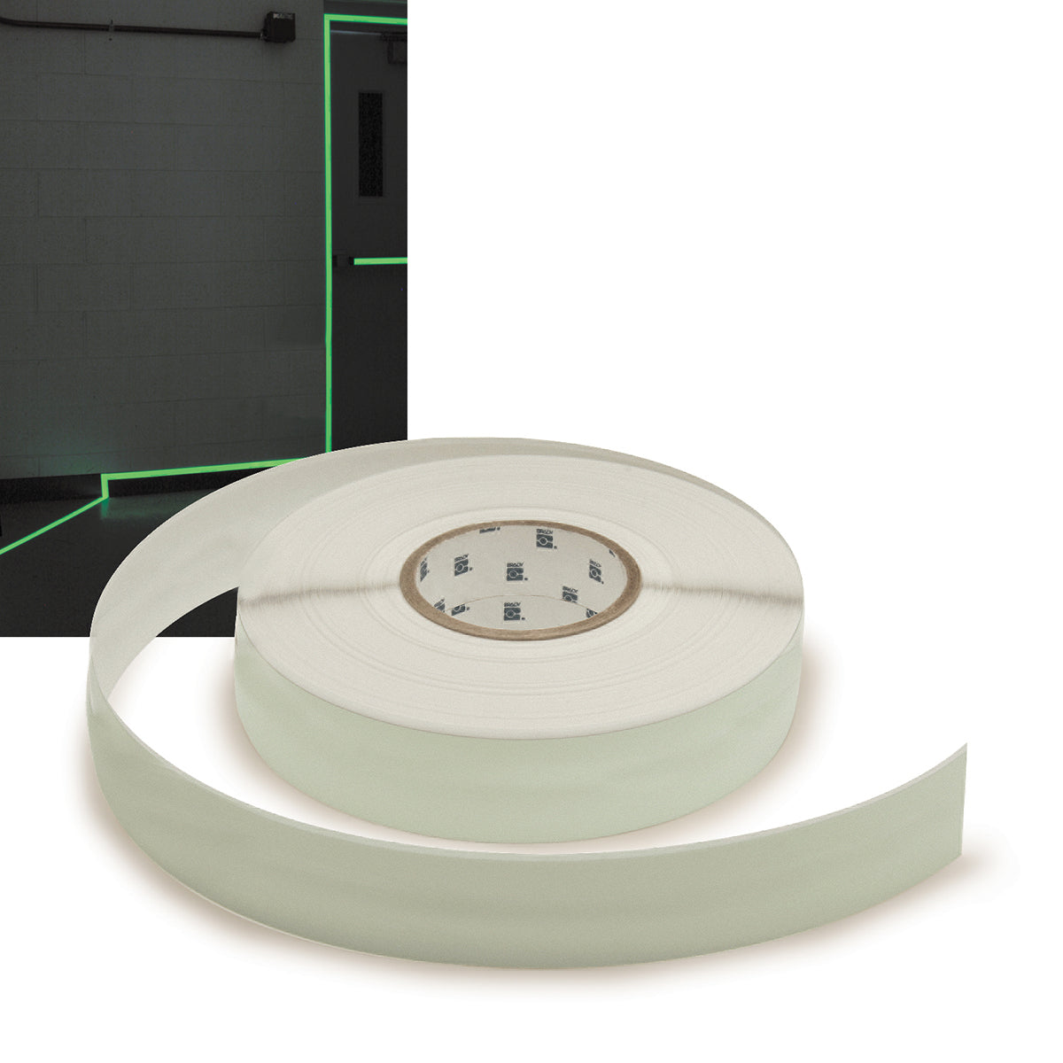 Photoluminescent marking tape