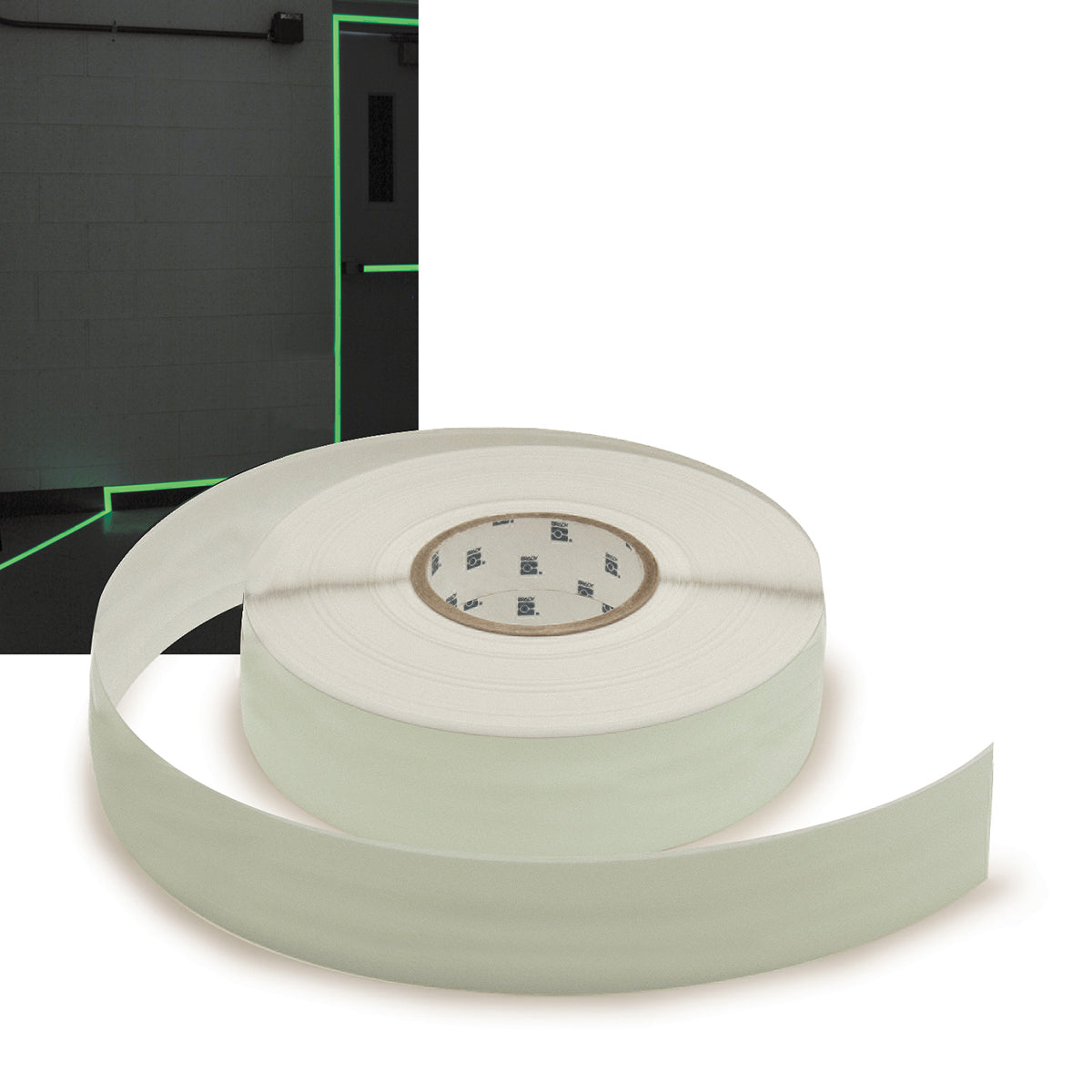 Photoluminescent marking tape