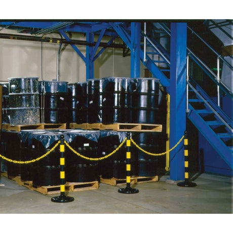 Bradylink Sperrpfosten, Schwarz/Gelb