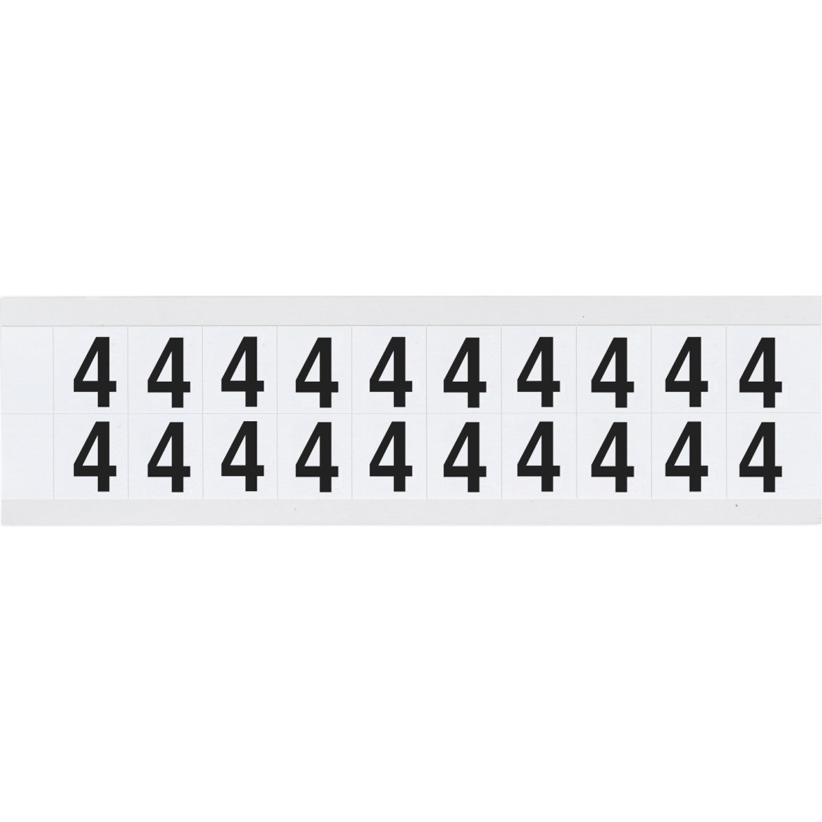 B-946 (Vinyle) pour usage intérieur et extérieur - Numéro sur la carte - 4