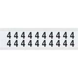 B-946 (Vinyle) pour usage intérieur et extérieur - Numéro sur la carte - 4