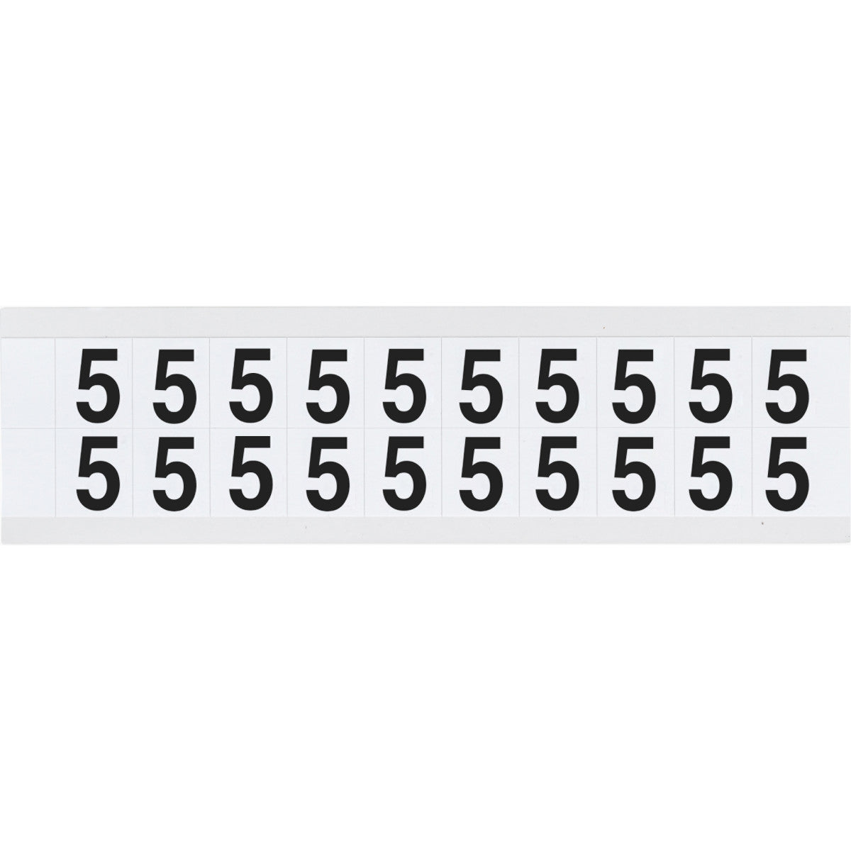 B-946 (Vinyl) für die Innen - und Aussenanwendung - Zahl auf Karte - 5