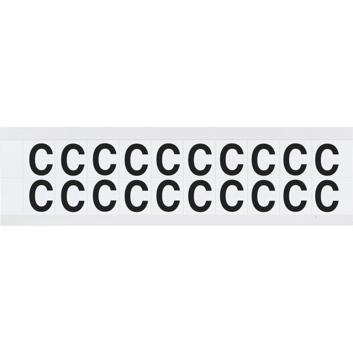 B-946 (Vinyl) für die Innen - und Aussenanwendung - Buchstaben auf Karte - C