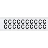 B-946 (Vinyl) für die Innen - und Aussenanwendung - Buchstaben auf Karte - C